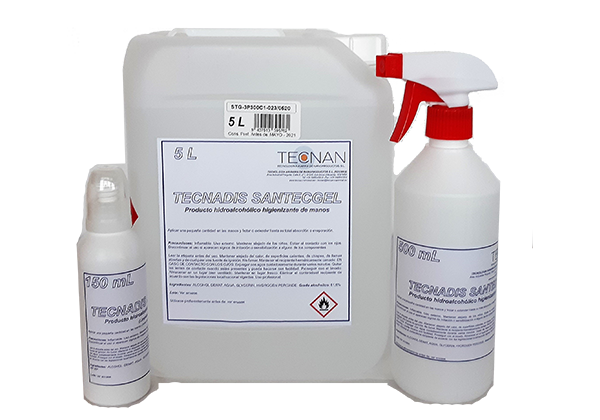 TECNADIS SANTECGEL v2 TECNADIS SANTECGEL v2